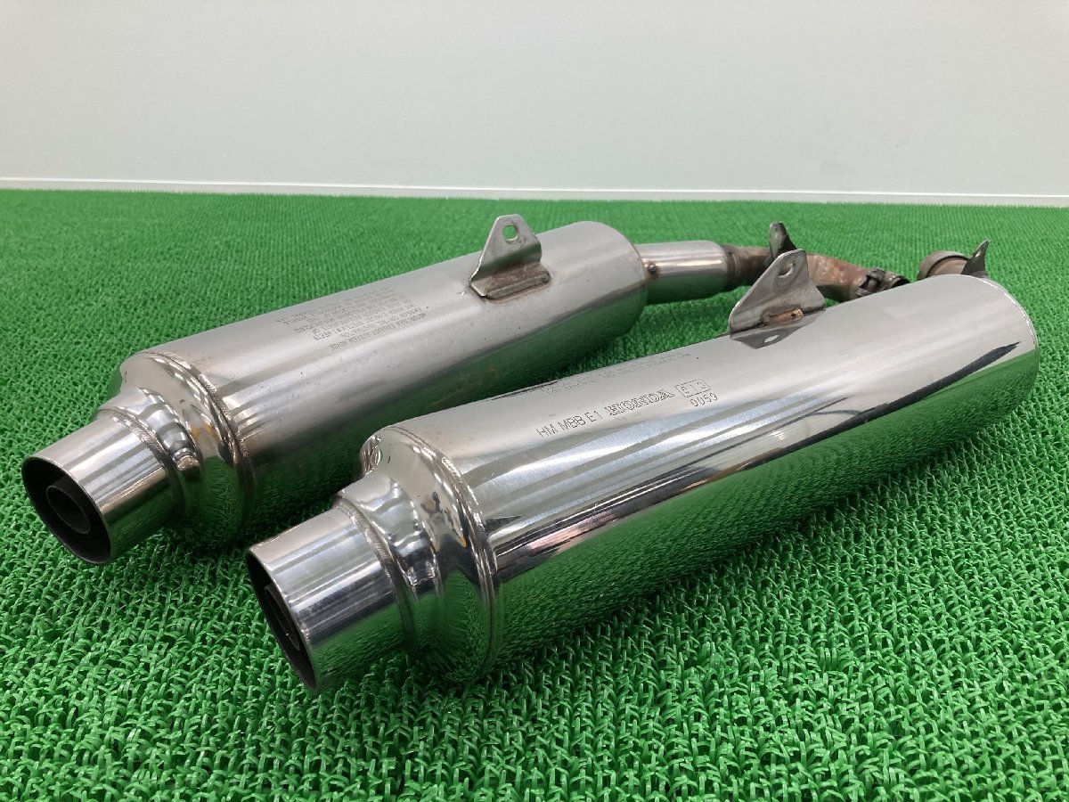 男性に人気! VTR1000F サイレンサーマフラー MBB E1 ホンダ 純正 中古