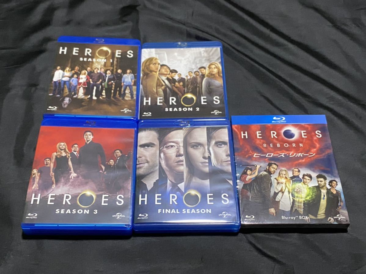 ほぼ新品】HEROES ヒーローズ シーズン1〜4+ ヒーローズ・リボーン
