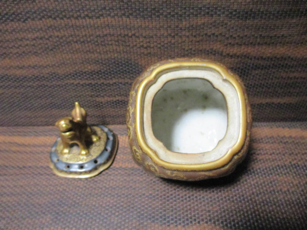 完品 九谷 香炉 美山製 茶道具 | www.sastartiere.fr