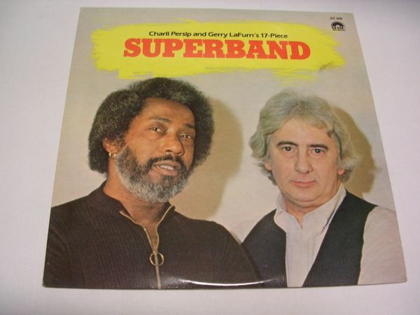 ●JAZZ LP●CHARLI PERSIP & GERRY LAFURN / SUPERBAND_画像1