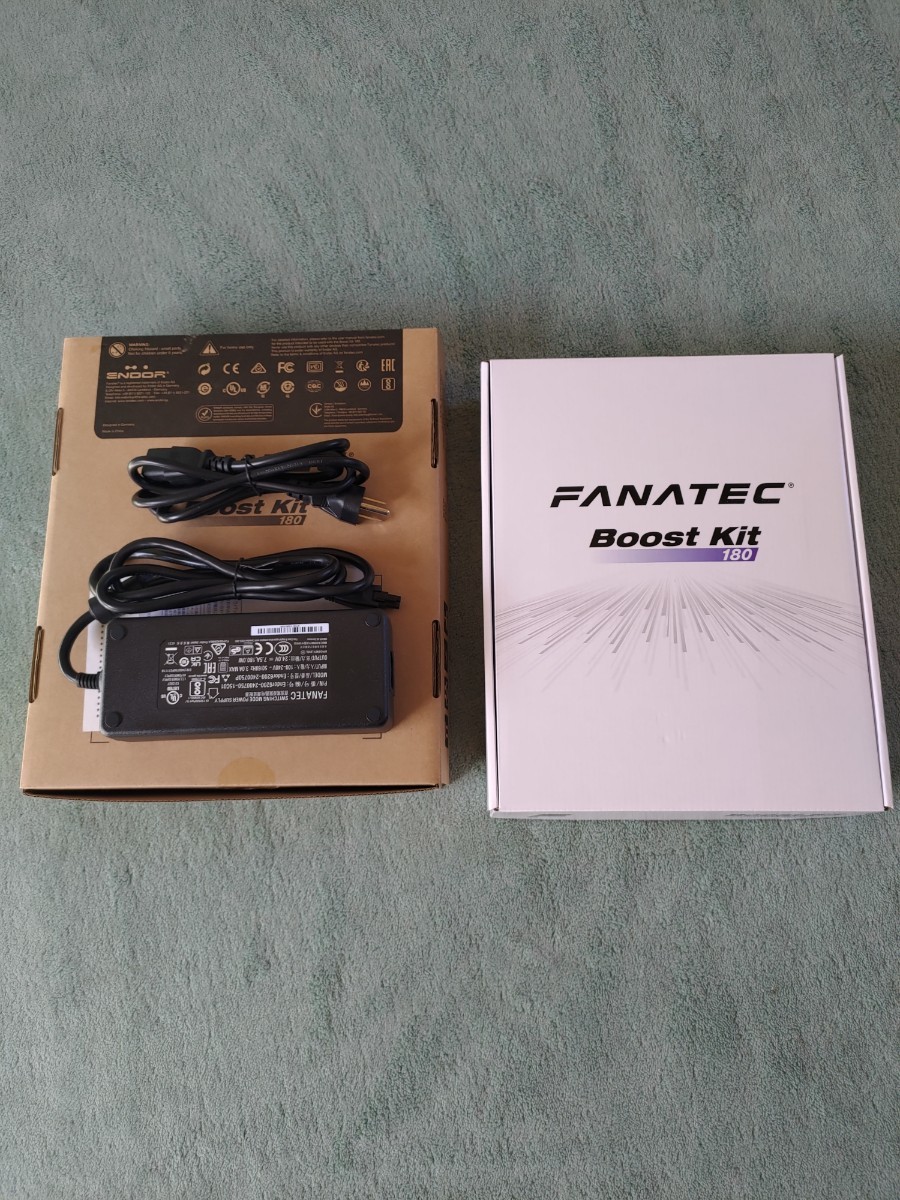 Fanatec DD Pro 用Boost Kit 180 純正8nmトルク用電源