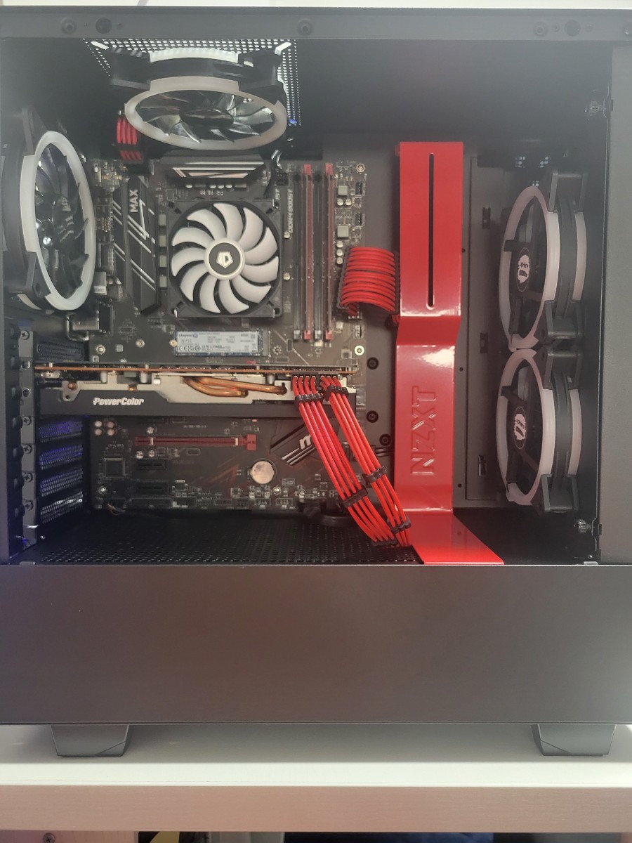 ゲーミングpc NZXT H510 ryzen5 3500 rx6700xt