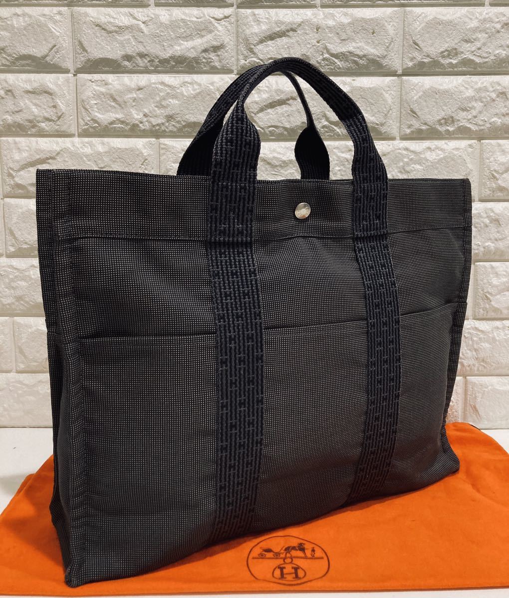 HERMES 】極上美品 ! エルメス エールライン MM トート バッグ