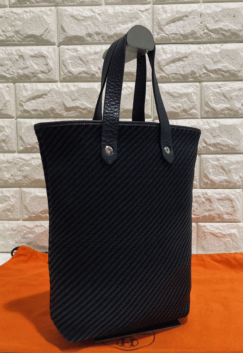 HERMES 新品同様 エルメス アメダバ ディアゴ 編み込み トート バッグ