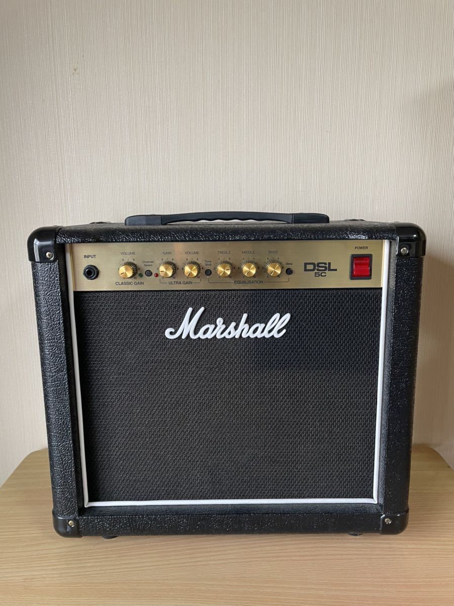 美品】Marshall DSL5C ギター アンプ マーシャル DSLシリーズ