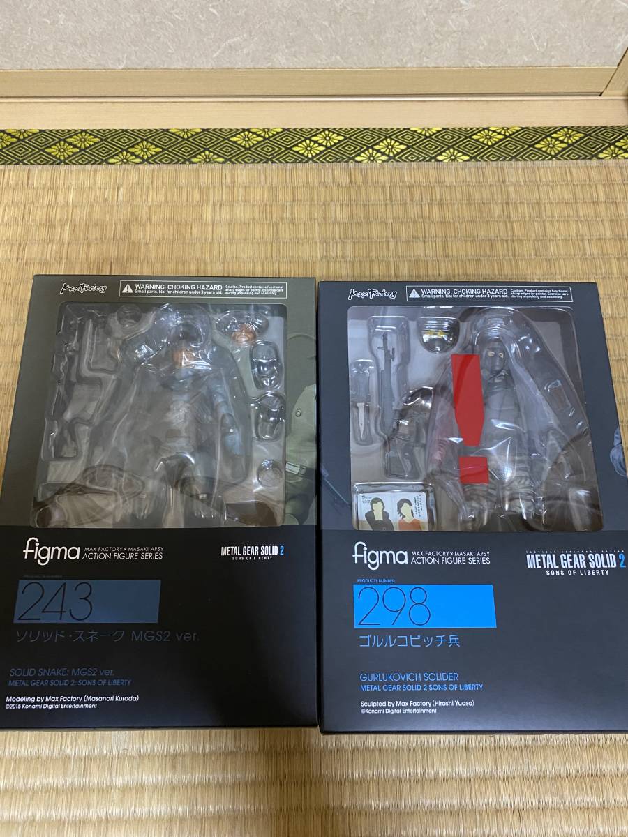 Yahoo!オークション - 未開封新品 figma メタルギアソリッド2 Yahoo!オークション - 未開封新品 figma メタルギアソリッド2