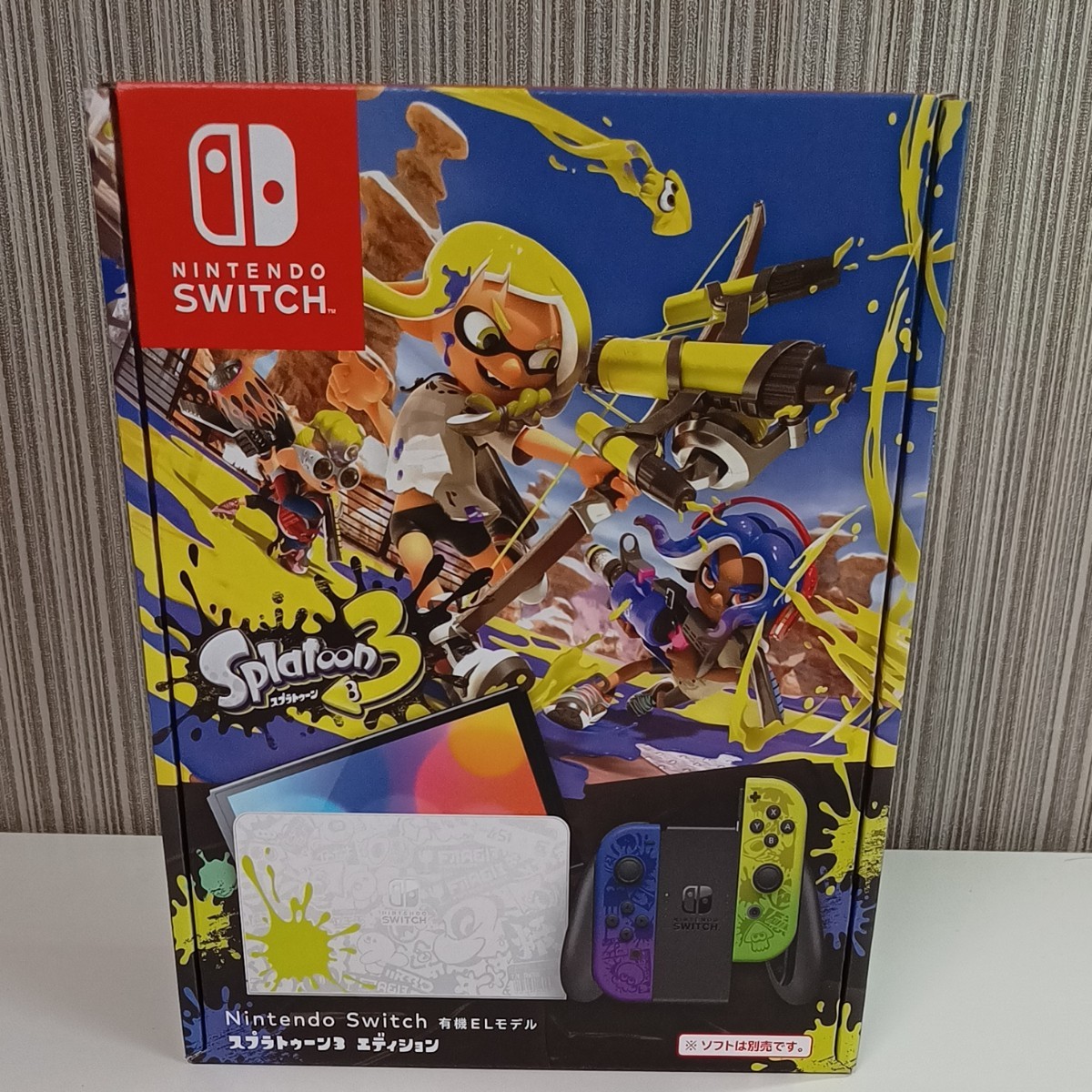 新品未使用 ニンテンドースイッチ (有機ELモデル) スプラトゥーン3