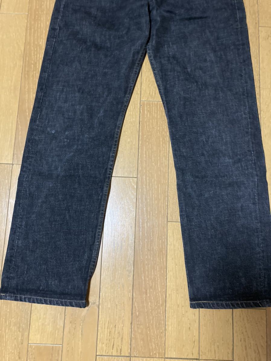 米国製 LEVIS 501 デニムパンツ W31 L34 ブラック 黒 ボタン裏 米国製 LEVIS 501 デニムパンツ W31 L34 ブラック 黒 ボタン裏