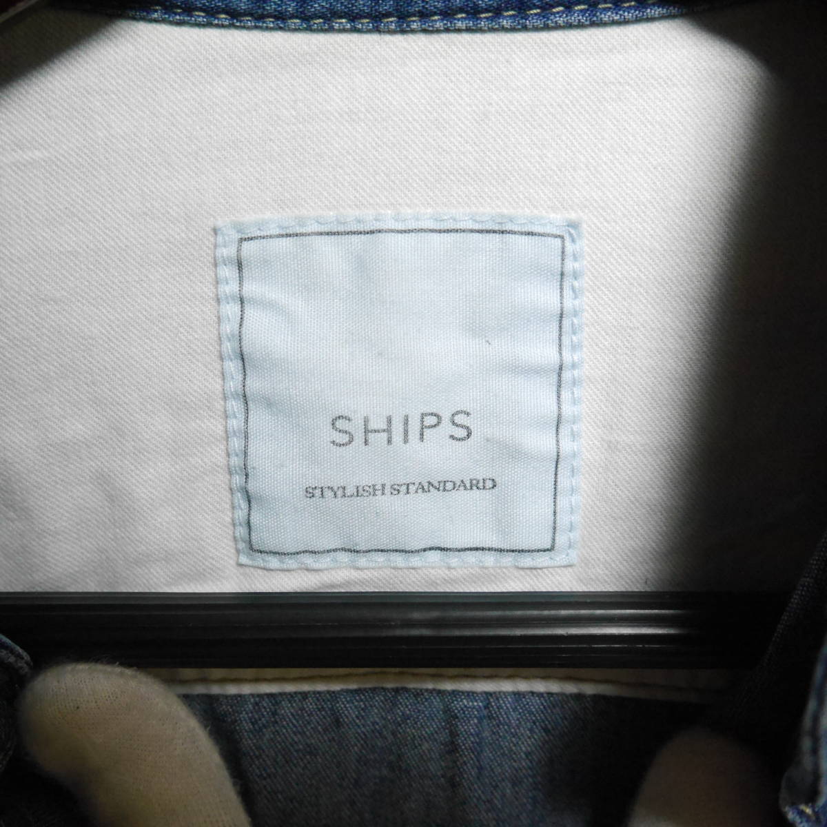 A512 * SHIPS | Ships long sleeve shirt blue used size 36