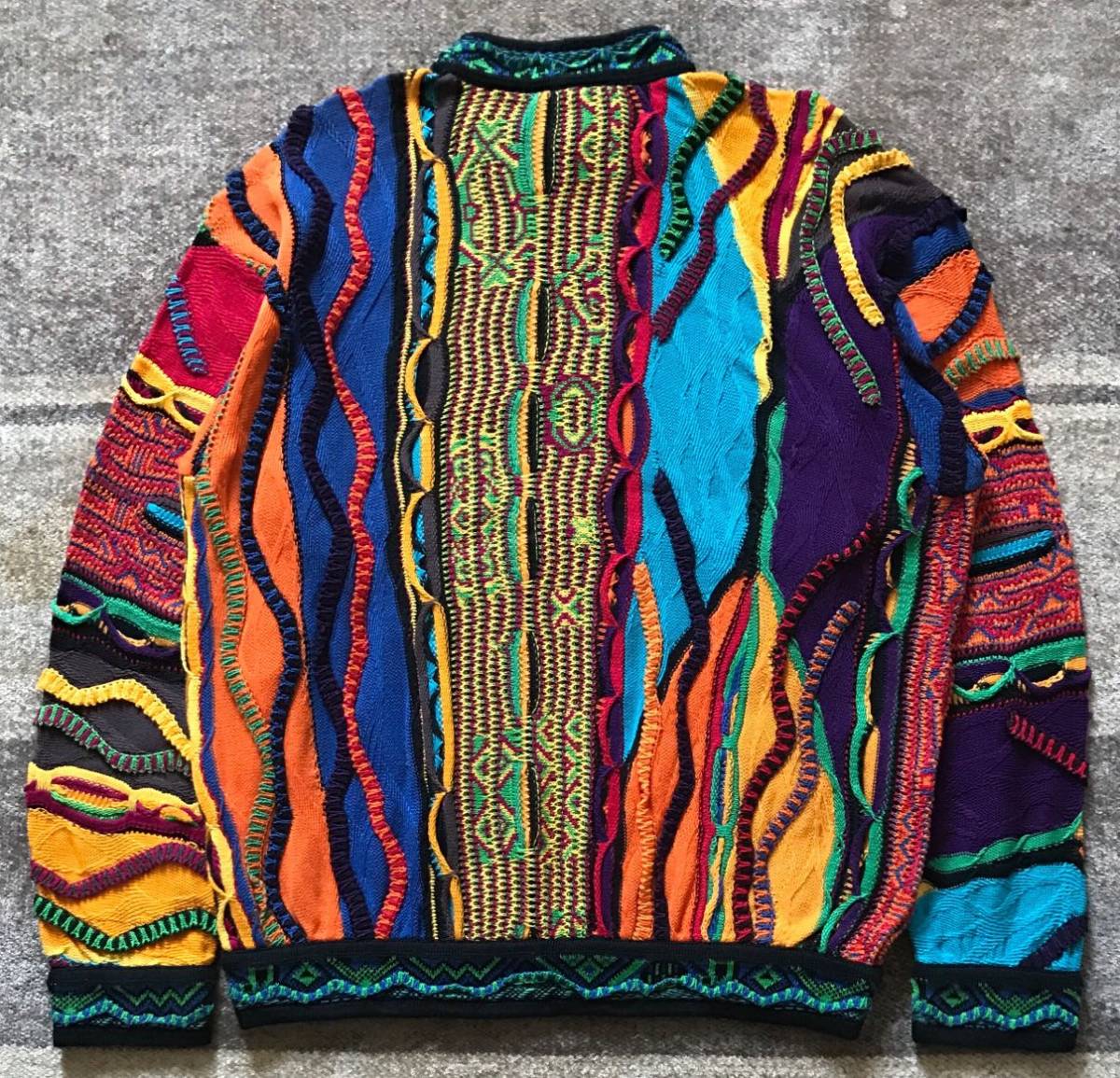 絶妙なカラー配色 芸術 90's Vintage ☆ COOGI AUSTRALIA ☆ クージー