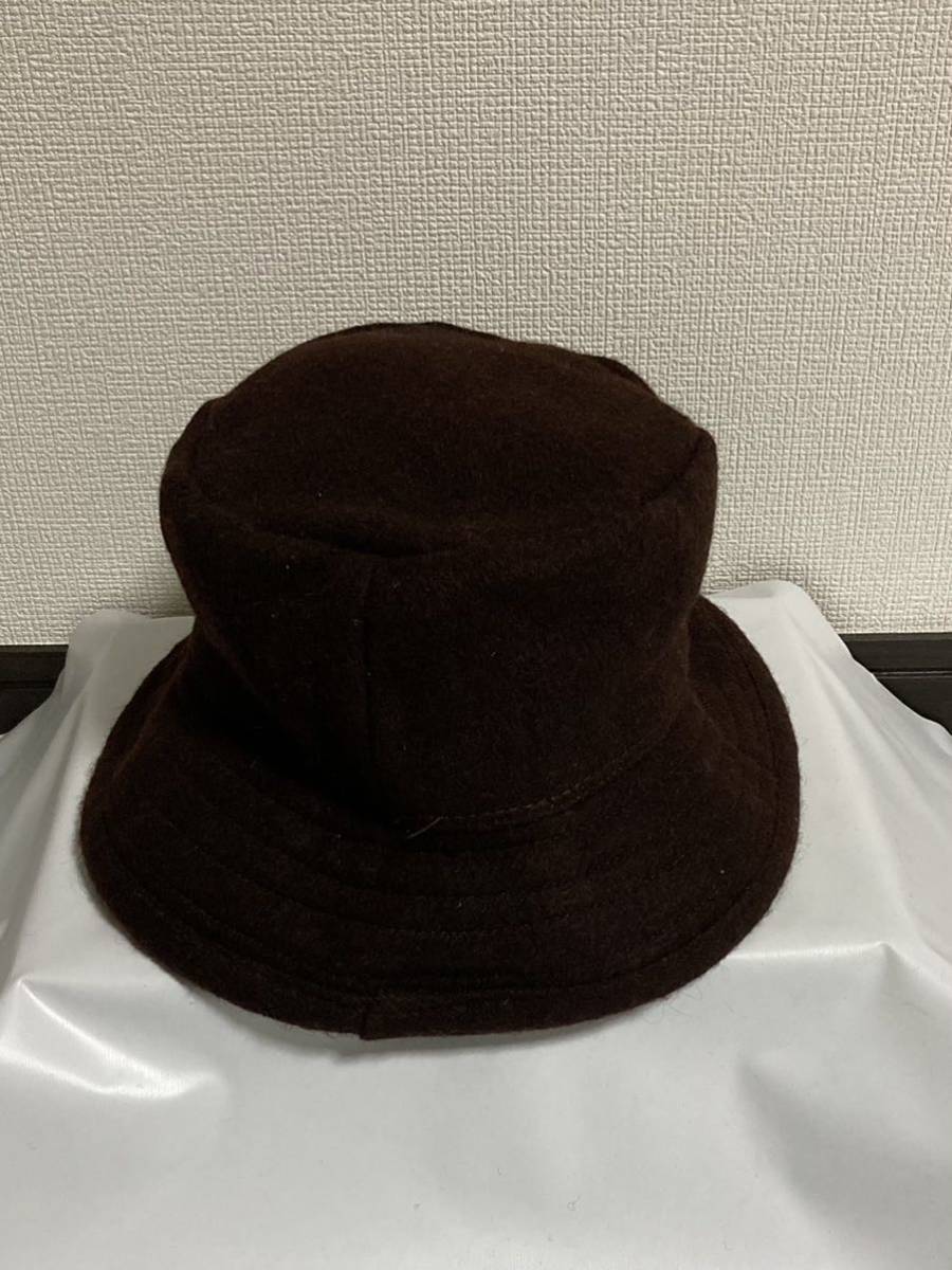 美品 ニューヨークハット USA製 NEW YORK HAT & CAP CO. 帽子 ブラウン LARGE アメリカ製_画像5