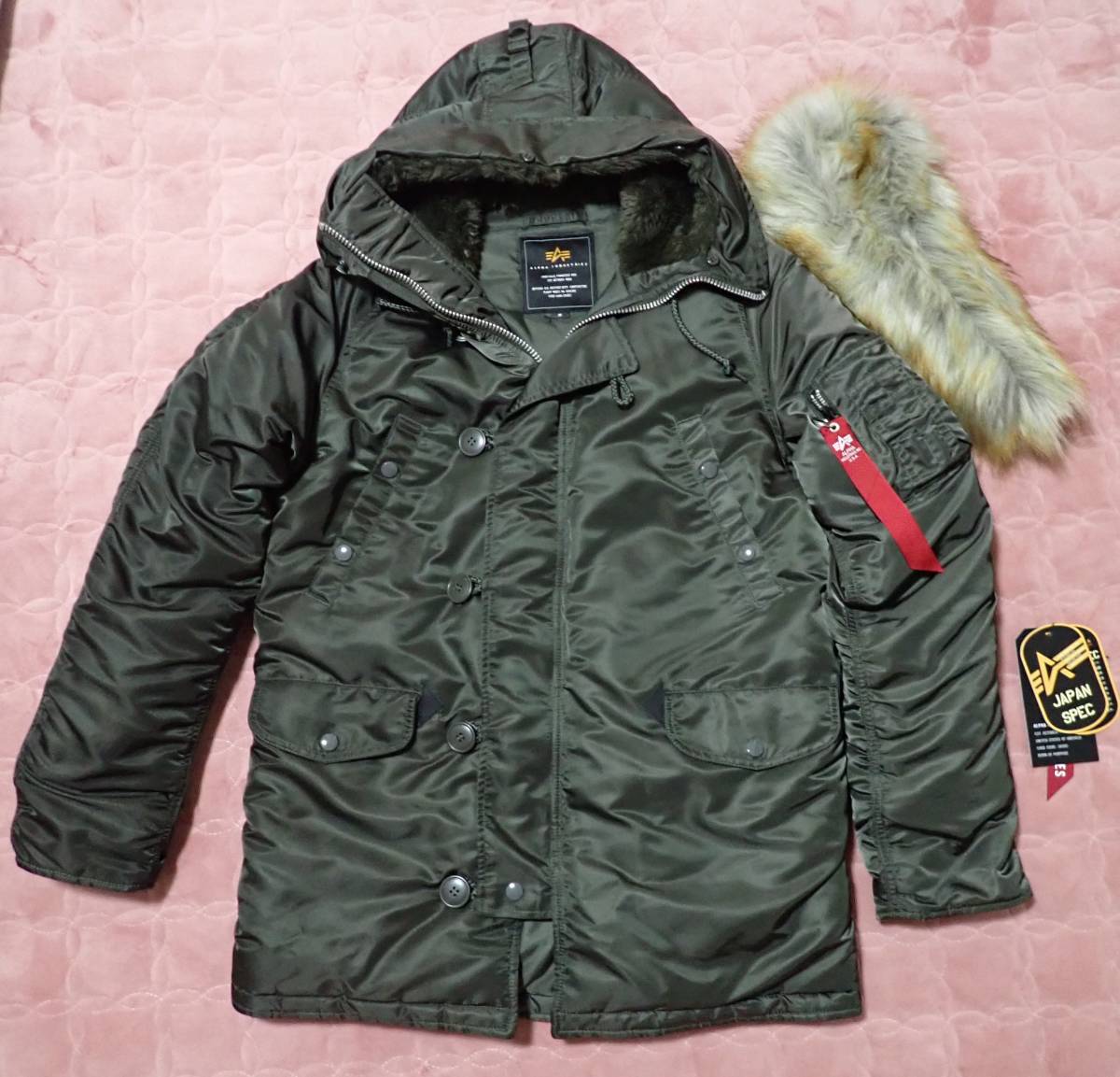 ALPHA INDUSTRIES アルファインダストリーズ N-3B フライトジャケット
