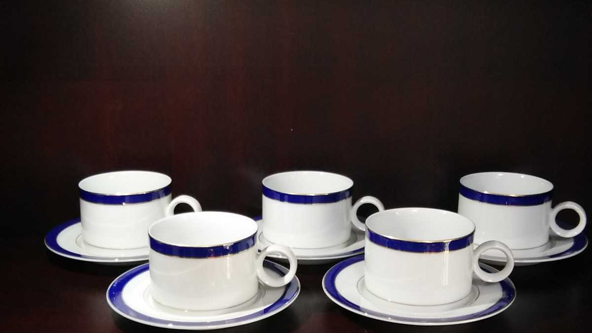 ヤフオク! - たち吉 Adam&Eve カップ&ソーサー 5客セット キ...
