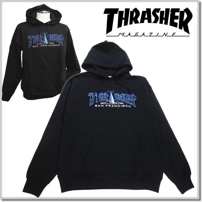 スラッシャー THRASHER FW22 PYRAMID HOOD SWEAT 314328-L メンズ スウェットパーカー