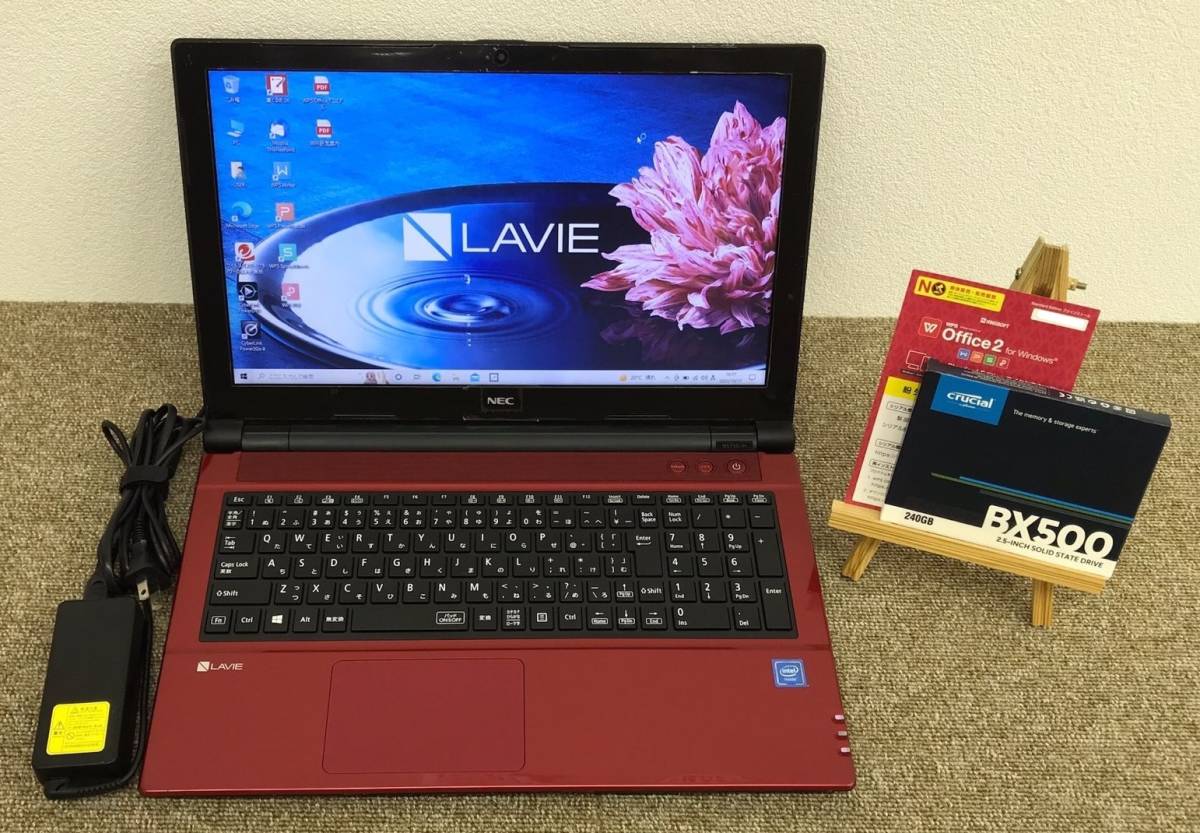 快適動作 SSD搭載 NEC LAVIE NS150/H Celeron3865U メモリ8GB SSD240GB ...