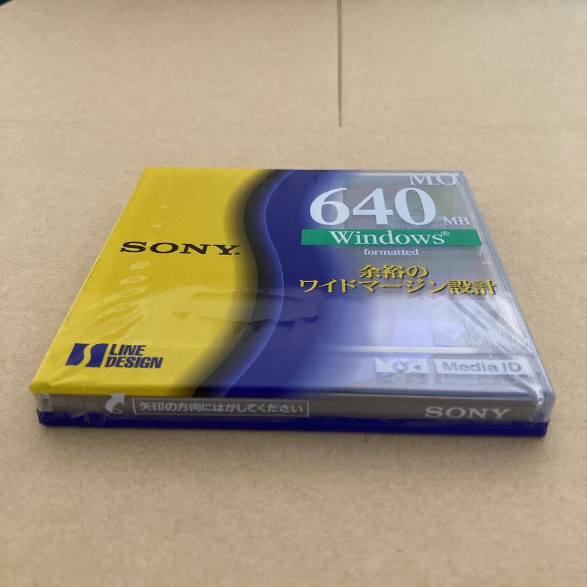 SONY EDM-640CDF(Windows формат settled 3.5 дюймовый MO диск ) ③
