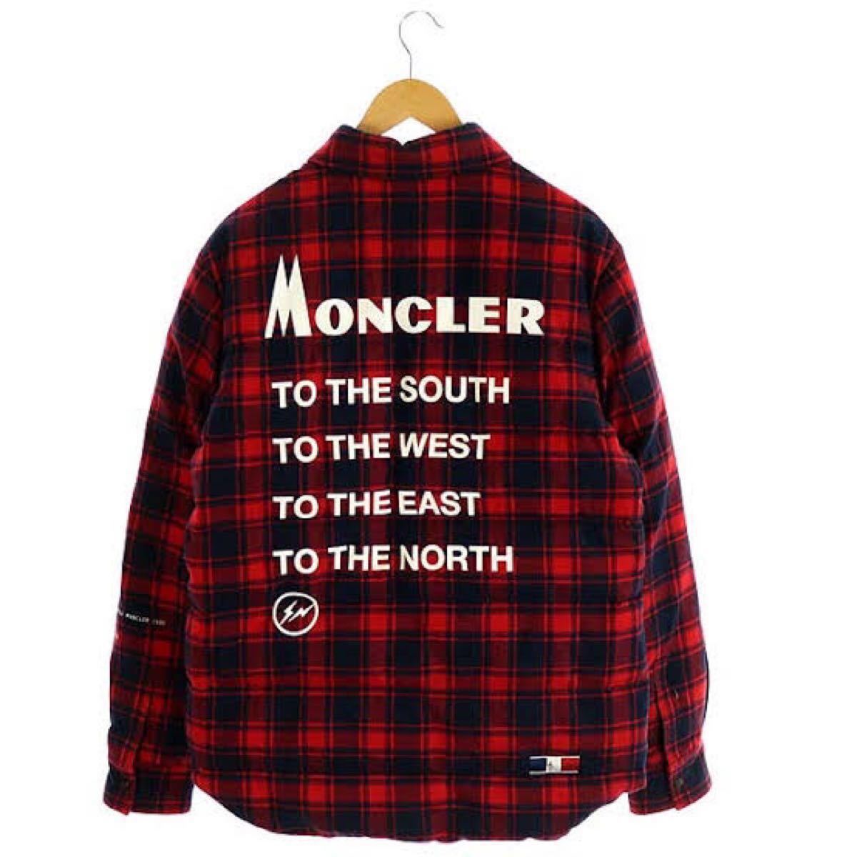 モンクレール　ジーニアス　フラグメント　MORAN ダウンシャツ　ジャケット　サイズ１　MONCLER FRAGMENT