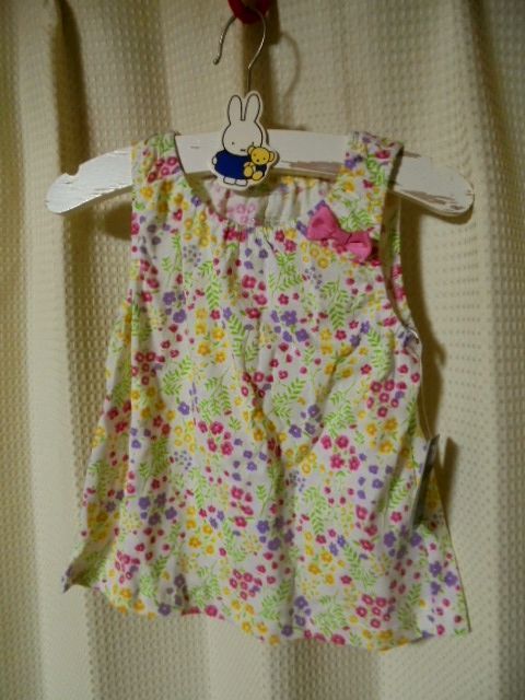  новый товар ELFIN DOLL CLASSIC L ласты кукла маленький цветочный принт tops cut and sewn 95 хлопок 100%