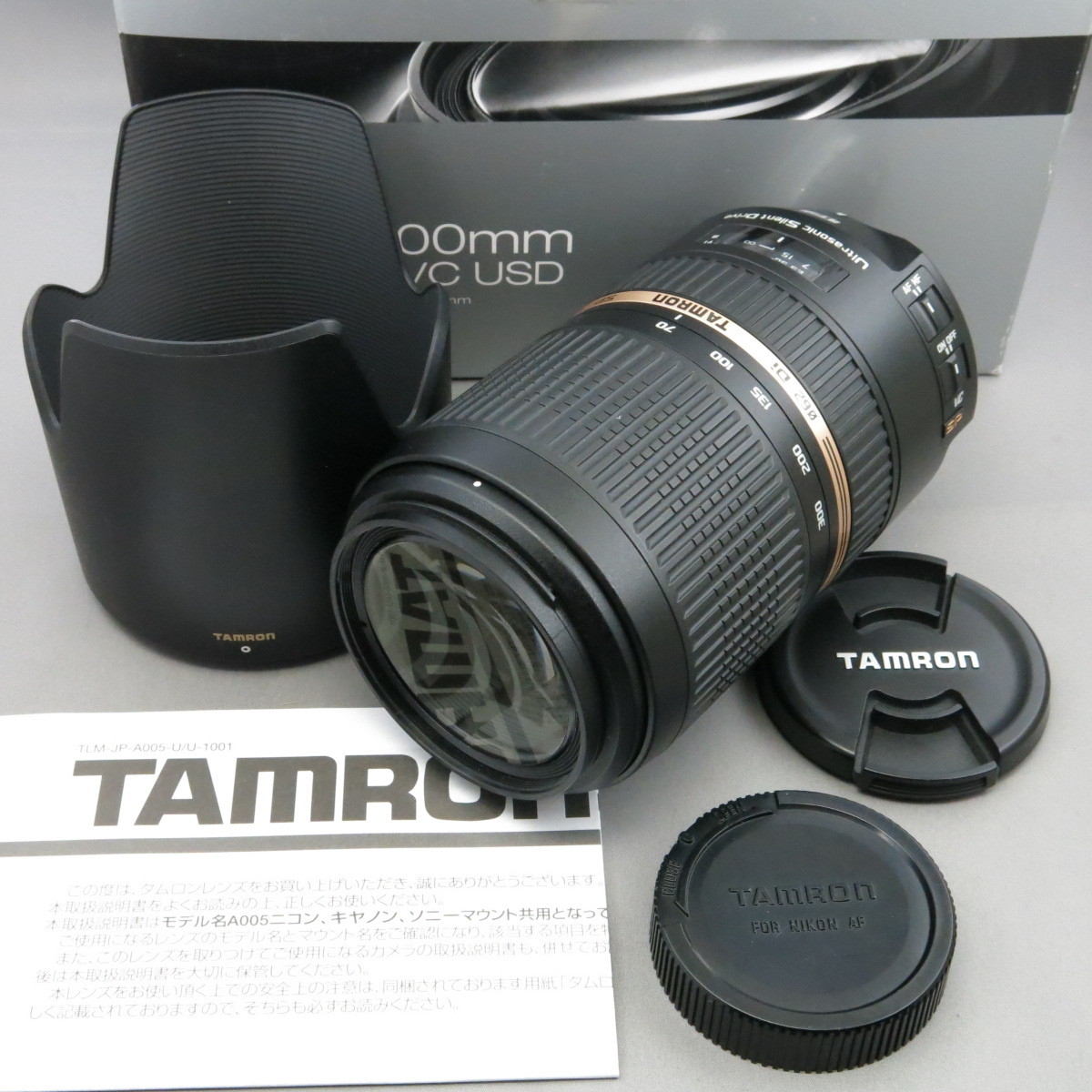 TAMRONタムロン ニコン用70-300mmF4-5.6Di VC USD A005 NIKONニコンF