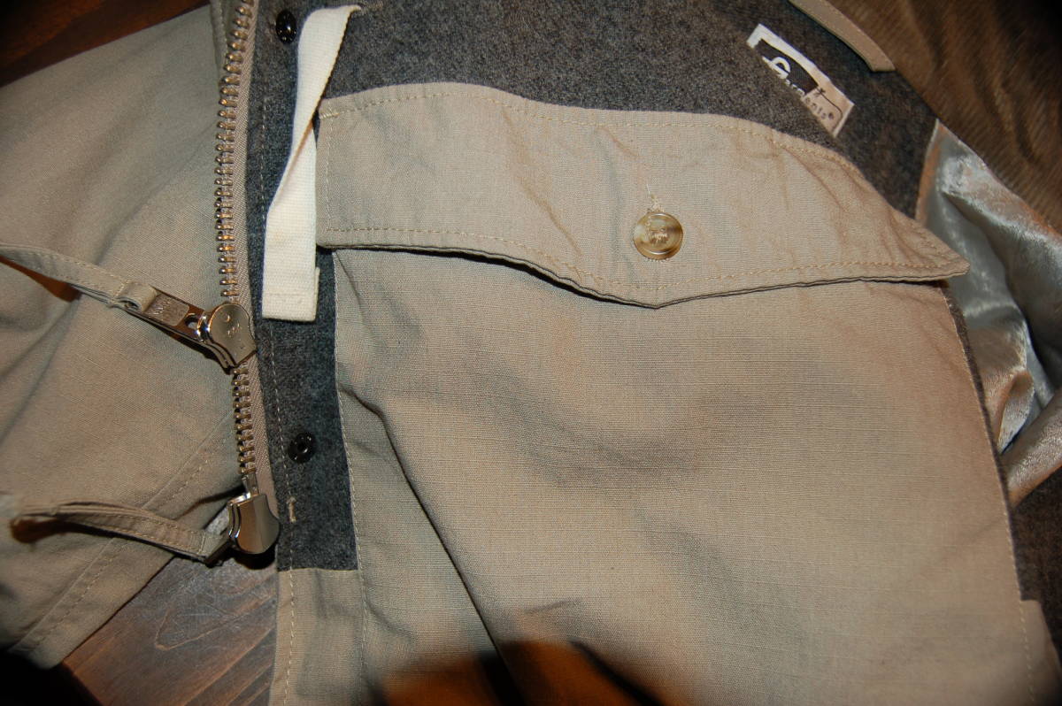 【美品】ENGINEERED GARMENTS FIELD PARKA エンジニアードガーメンツ フィールドパーカー ジャケット マウンテン アメリカ製 ネペンテス_片側にのみ、内ポケットがあります。