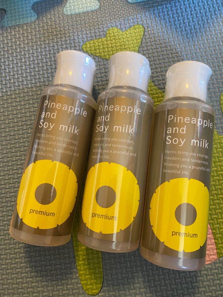 未使用!パイナップル豆乳ローション 150ml 3本セット パイナップル豆乳ローションプレミアム 3本セット(3本セット