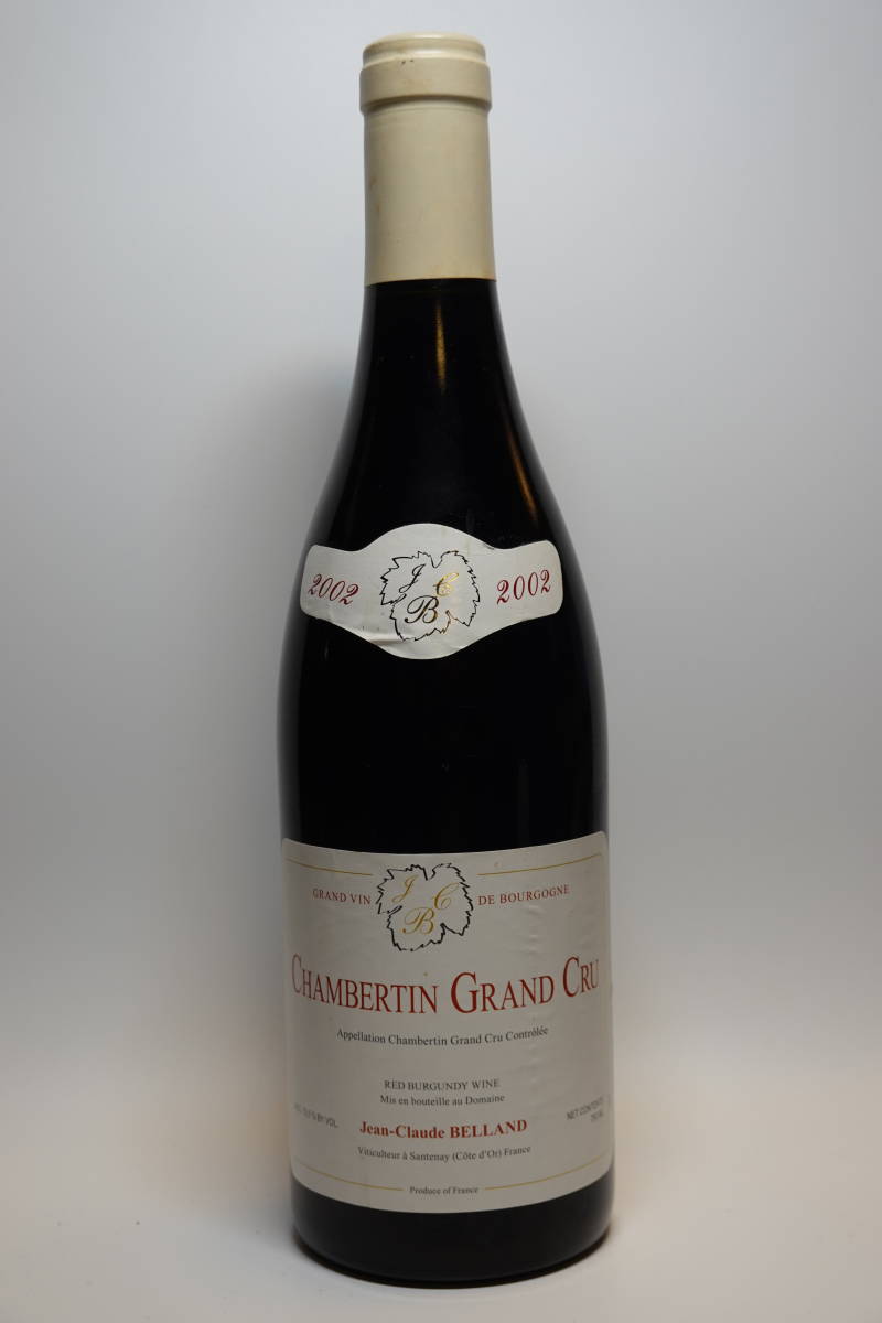ジャン・クロード・ベラン シャンベルタン グランクリュ 2002年 750ml