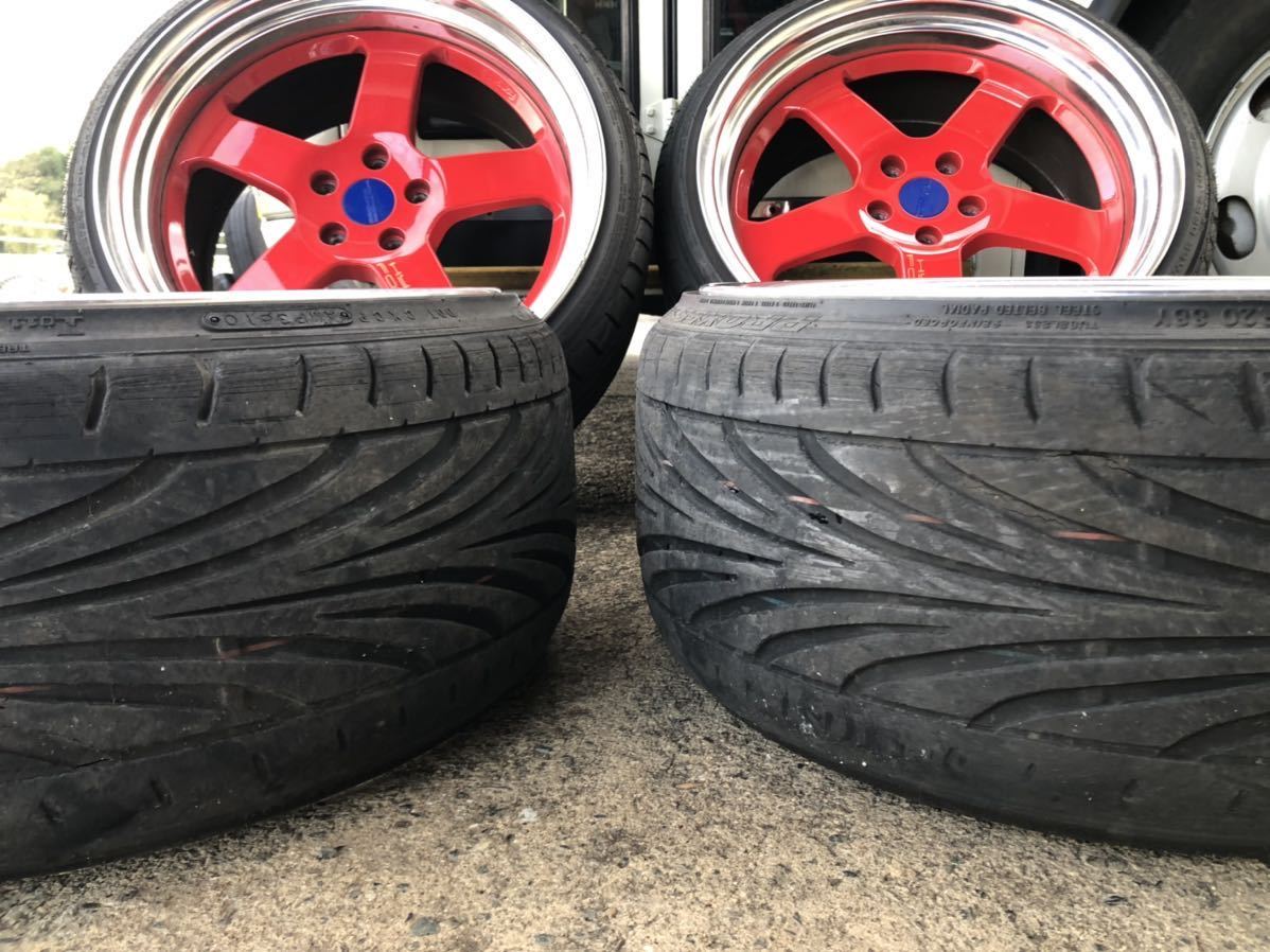 ハイパーフォージド 希少の★PCD114.3 HYPER FOAGED 20インチ9.5J&10.5j 【検索用 Z32 R34 S14 GT-R RAYS WORK BBS TE37 L.A. ヘラフラ 】_画像5