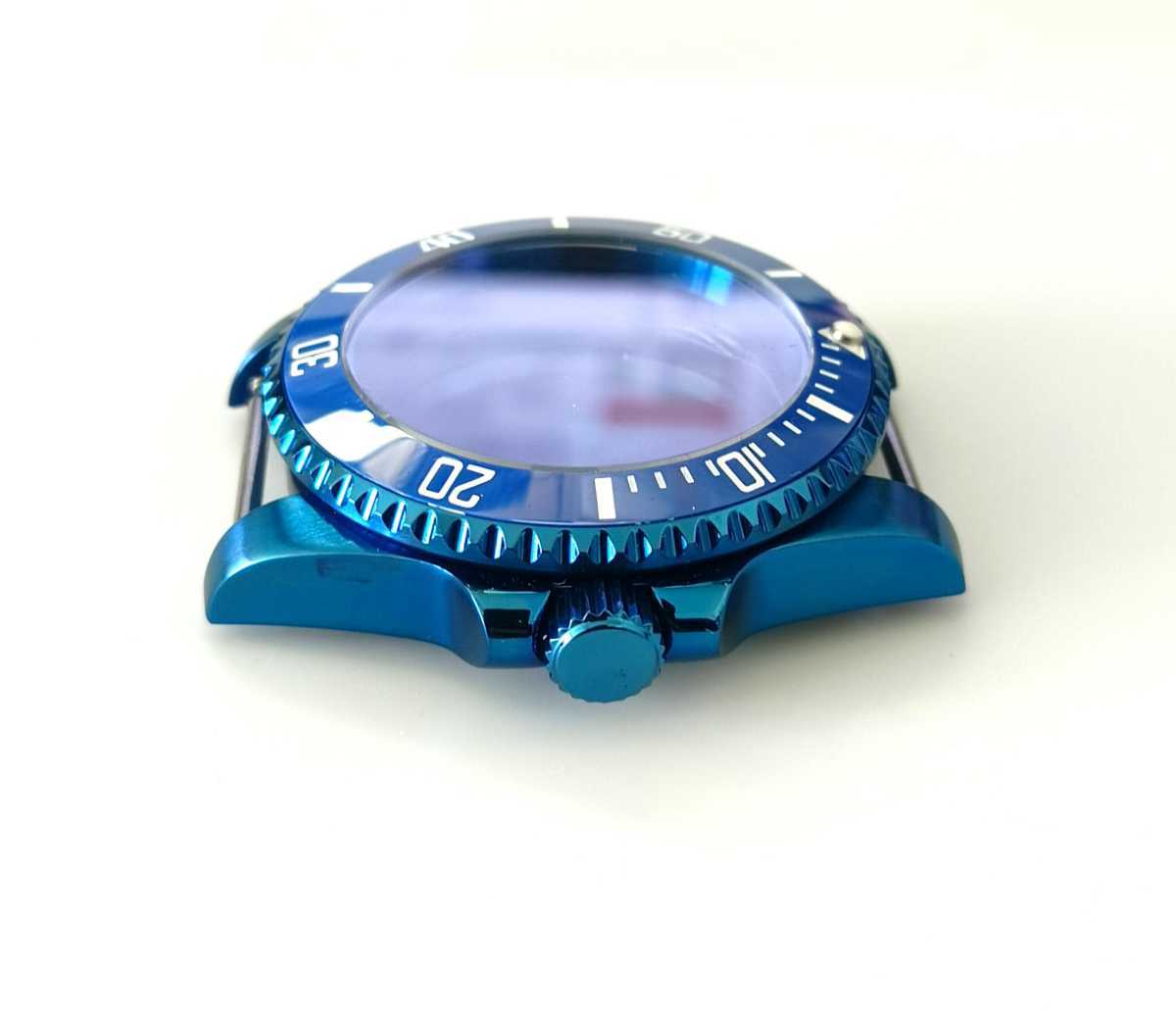 腕時計 ケース セラミックベゼルインサート 青赤 ペプシ GMT