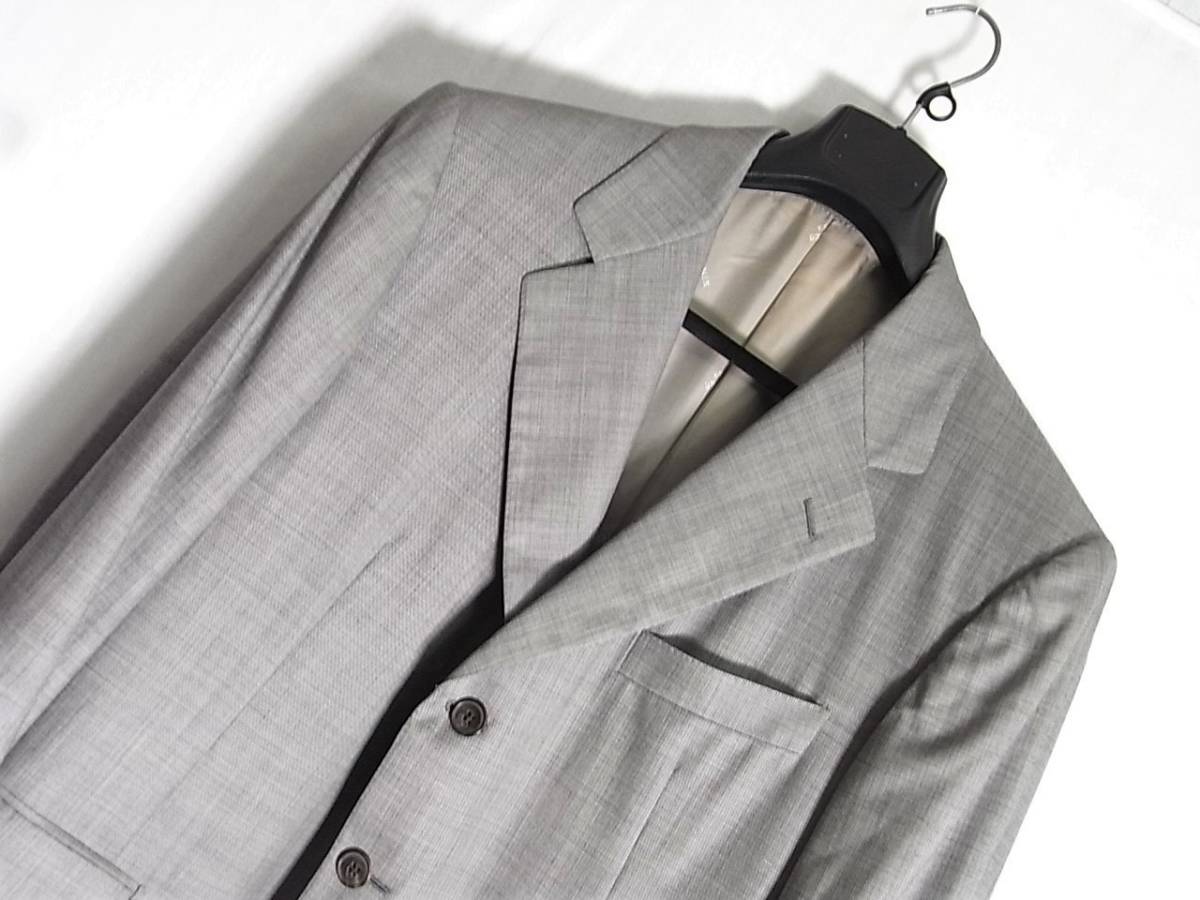 size50☆美品☆エルメス HERMES スーパー150S製3釦ジャケット