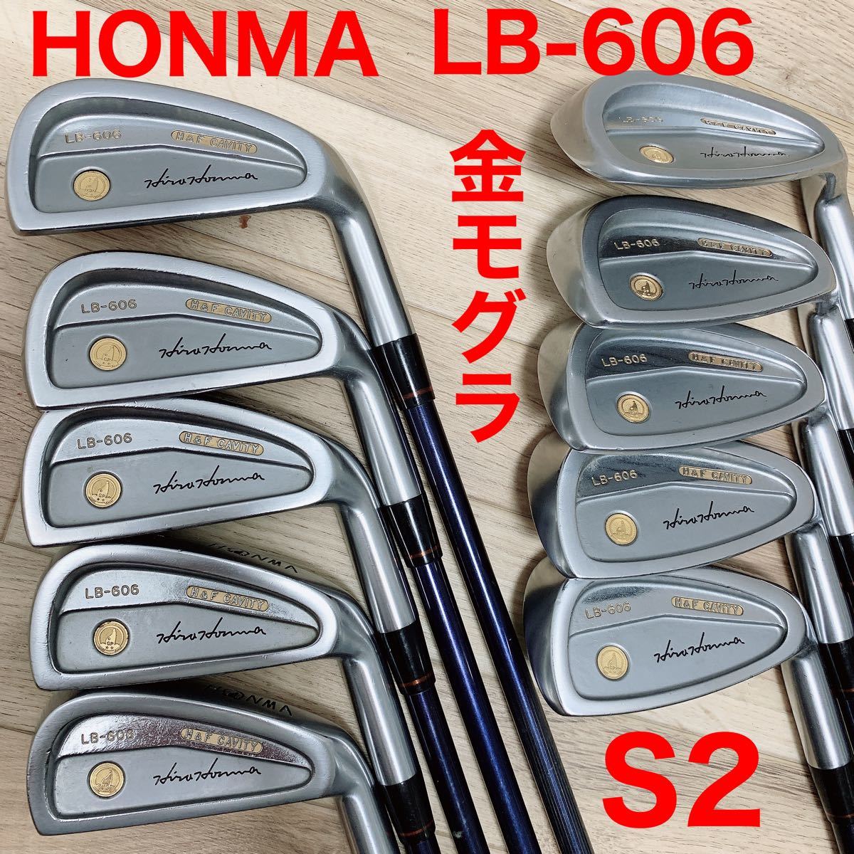 HONMA LB 金モグラ 星2 本セット｜PayPayフリマ