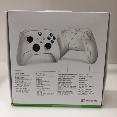 マイクロソフト Xbox ワイヤレス コントローラー (ロボット ホワイト) 53GSSS02276_画像2