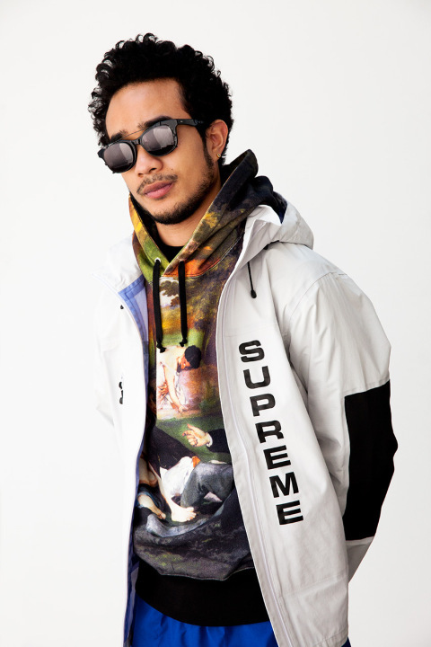 美品 Supreme Le Bain Pullover Sサイズ パーカー マネ 草上の昼食