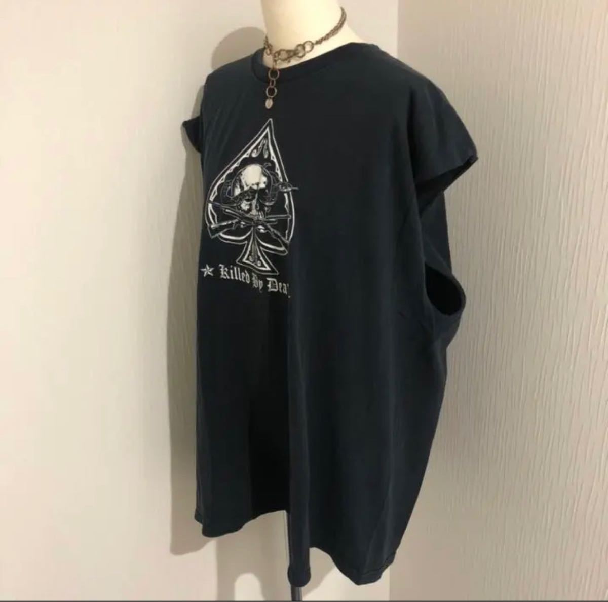 ダメージ アレンジ Tシャツ