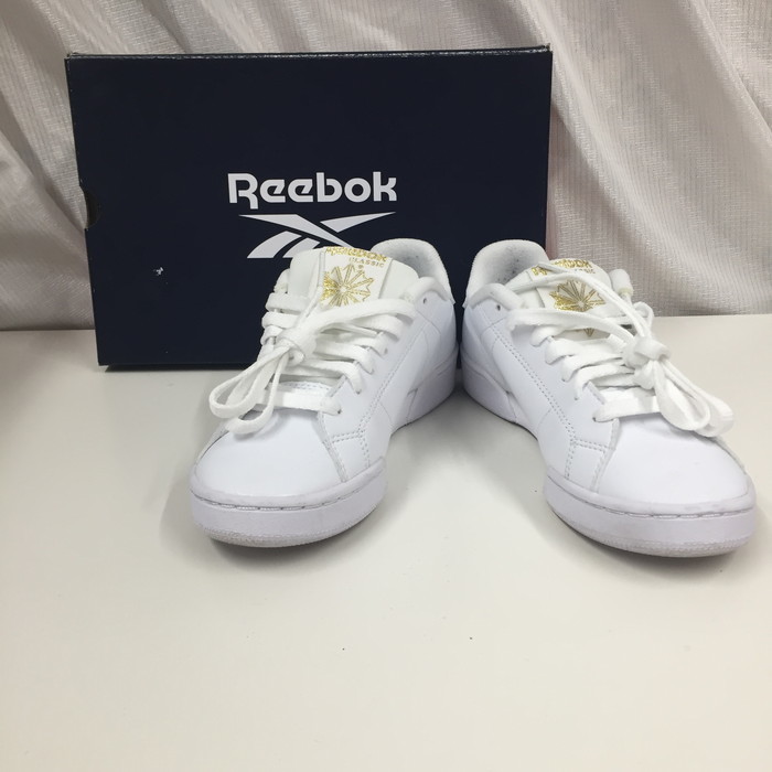 美品Reebok リーボック レディース スニーカー 059503 サイズ 23.0cm ホワイト GV7930 [jgg]_画像1