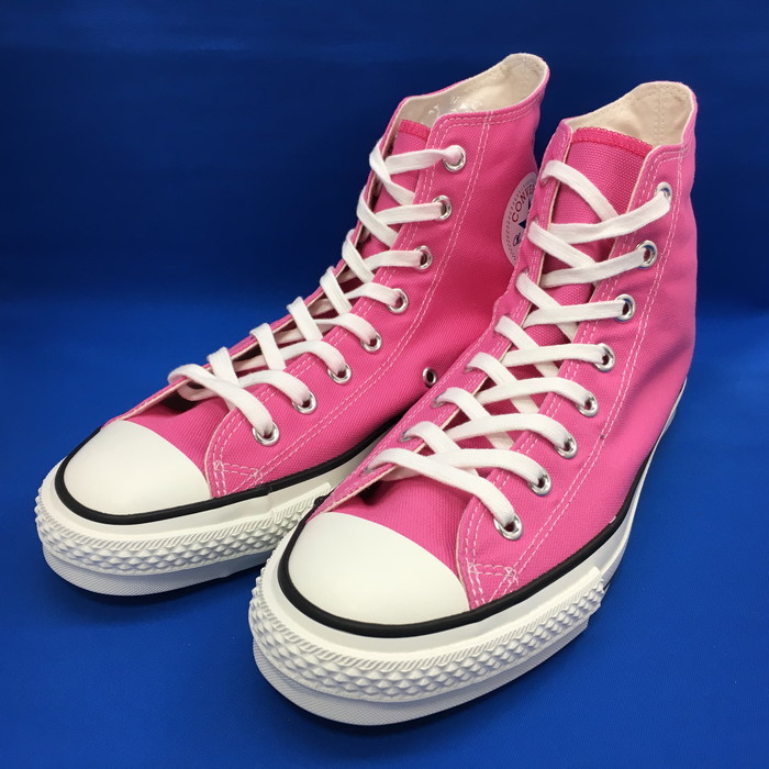 未使用CONVERSE AS J HI ハイカット メンズ スニーカー 27.5cm ピンク系 [jgg]_画像1