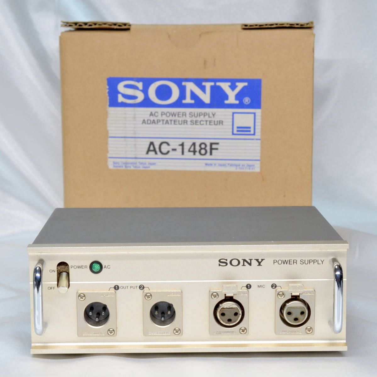 店舗良い ソニー ファンタム電源 パワーサプライ AC-148F M115マイク