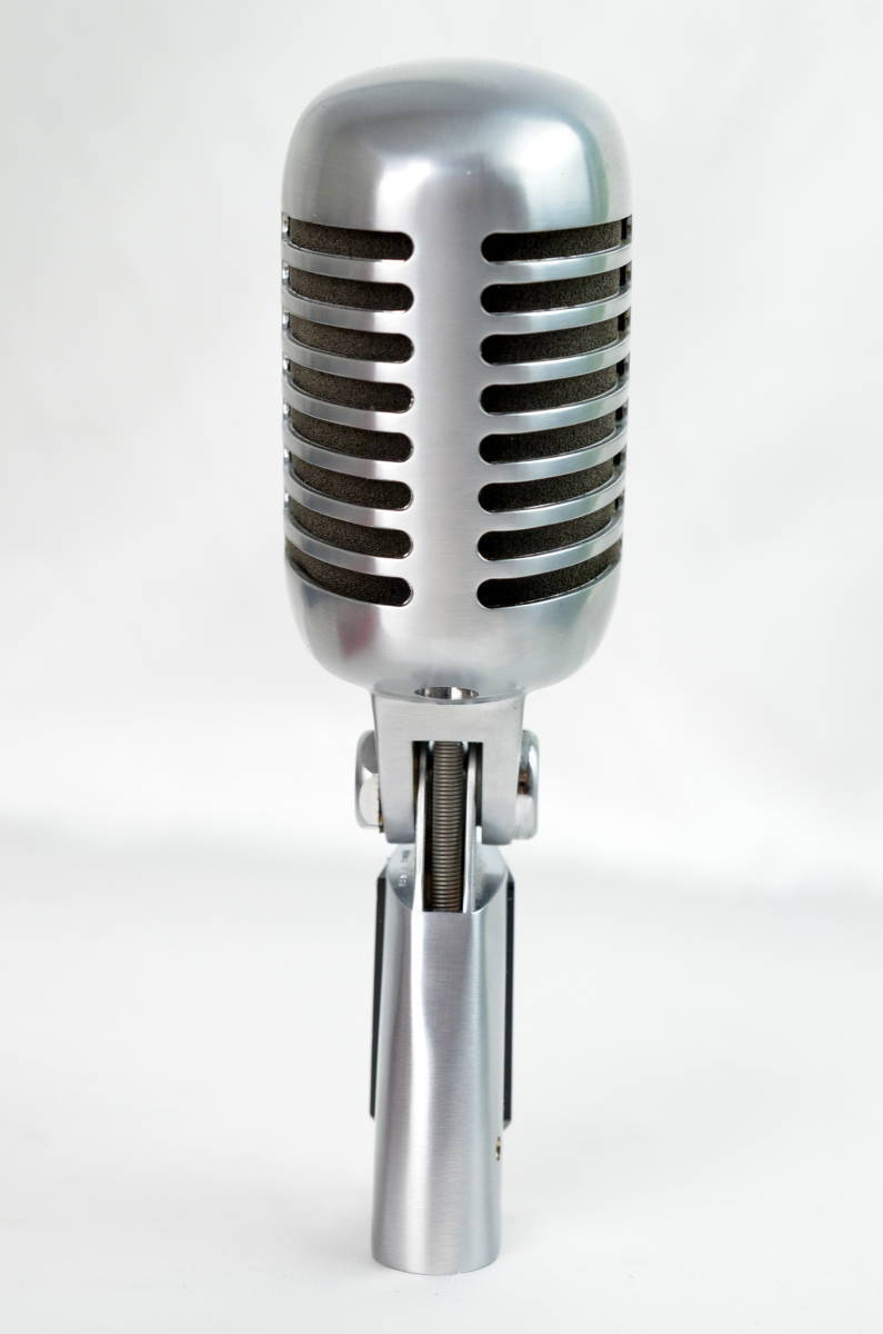 A】 USA製 SHURE 55SH 美品! ガイコツマイク ロカビリー ダイナミック