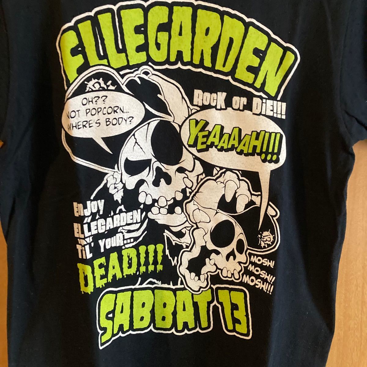 ELLEGARDEN Tシャツ タオル エルレガーデン アジア 限定 - トップス