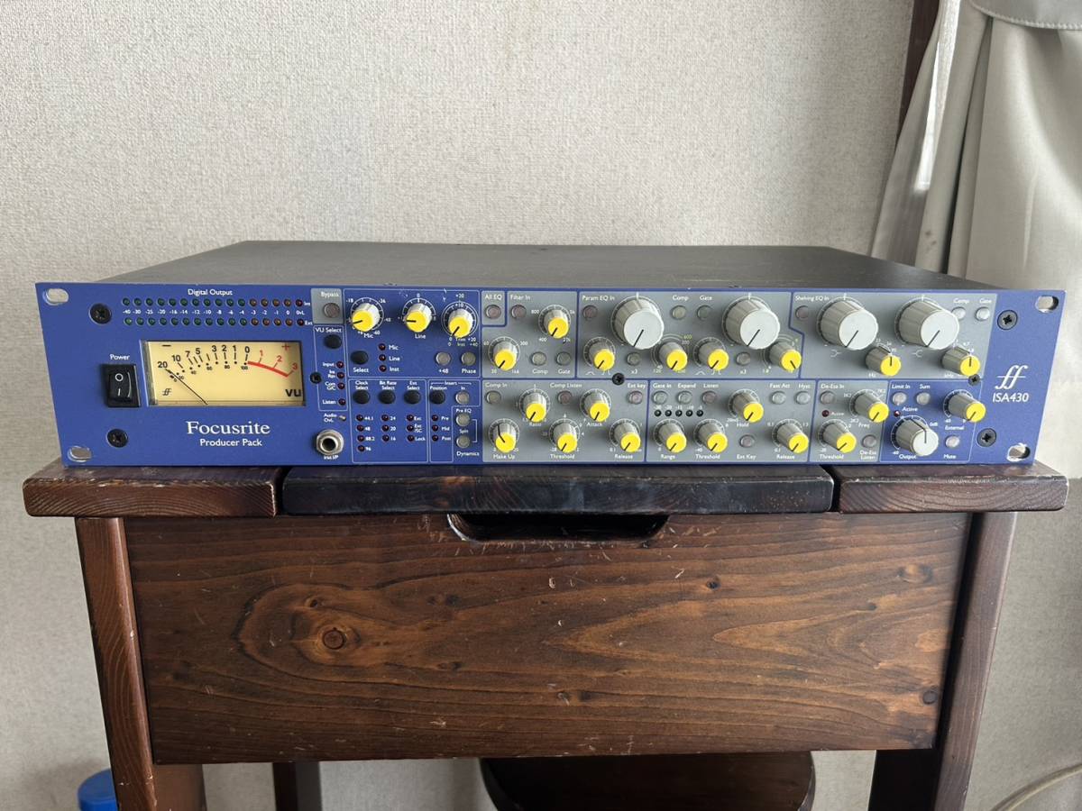Yahoo!オークション - Focusrite ISA 430 初代機(レア) Yahoo!オークション - Focusrite ISA 430 初代機(レア)