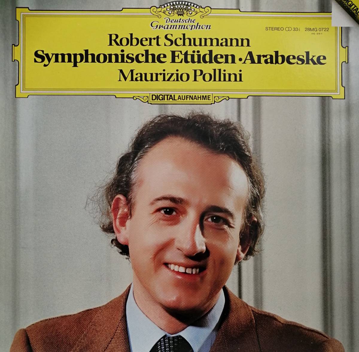 LP盤 マウリツィオ・ポリーニ　Schumann 交響的練習曲 Op13 & アラベスク Op18_画像1