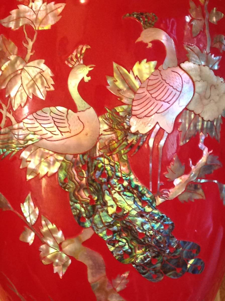 花鳥文様 螺鈿細工 飾り壷 | www.site.epmurca.edu.pt