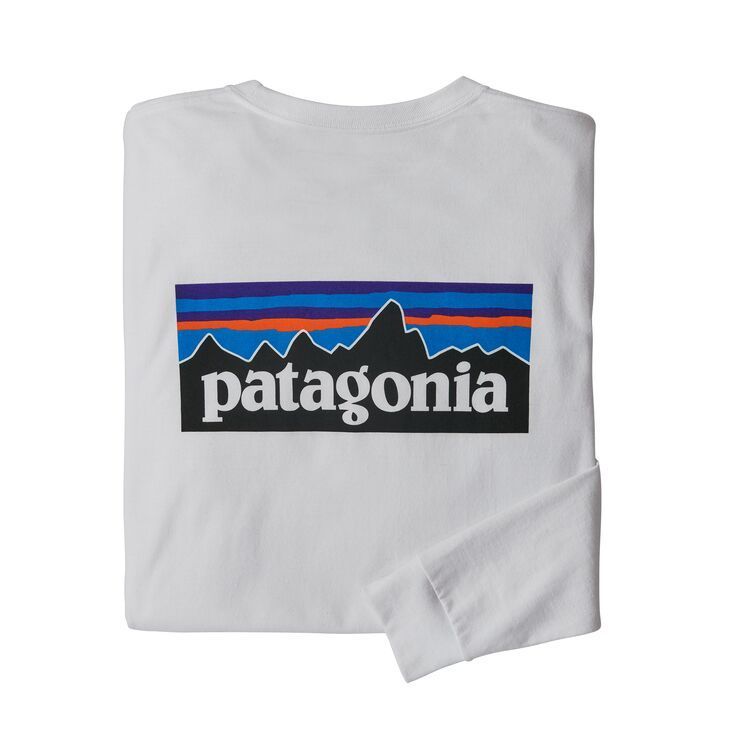 独特の素材 メンズ・ロングスリーブ・ パタゴニア P-6ロゴ (L) WHI レスポンシビリティー 長袖Tシャツ 独特の素材 メンズ・ロングスリーブ・ パタゴニア P-6ロゴ (L) WHI レスポンシビリティー 長袖Tシャツ