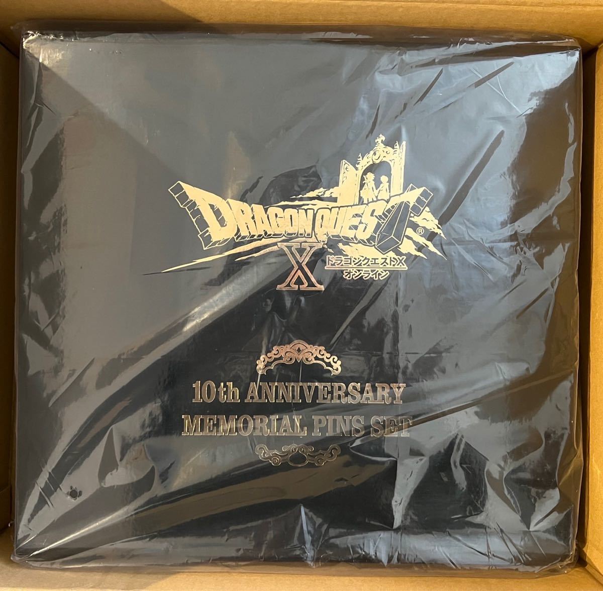 即日発送」ドラゴンクエストX オンライン 10周年記念 メモリアルピンズ