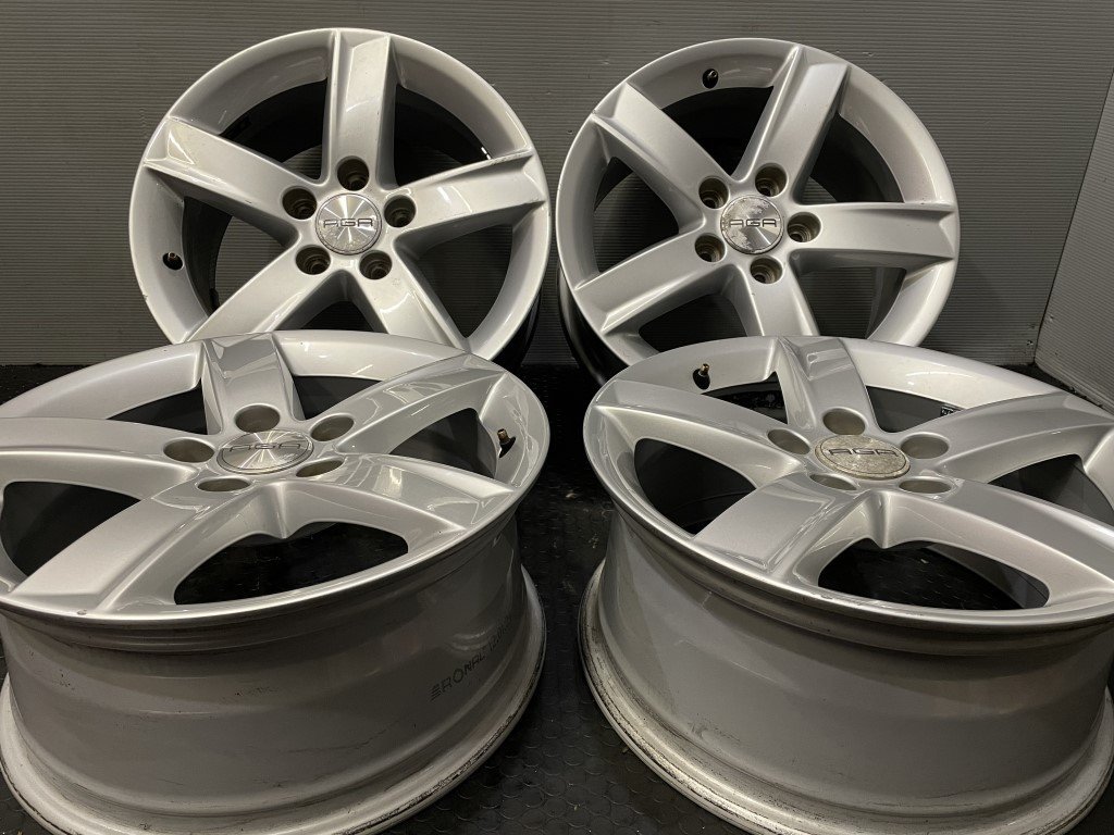 サービス audi A4 純正ホイール RONAL製 16インチ 4本 7J5HPCD112+46