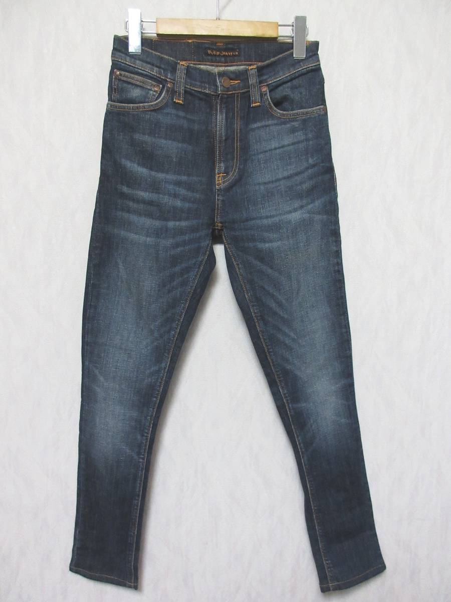 NudieJeans ... джинсы   ...  Denim   SE-411 17 GOTEBORG W28  индиго  kn147