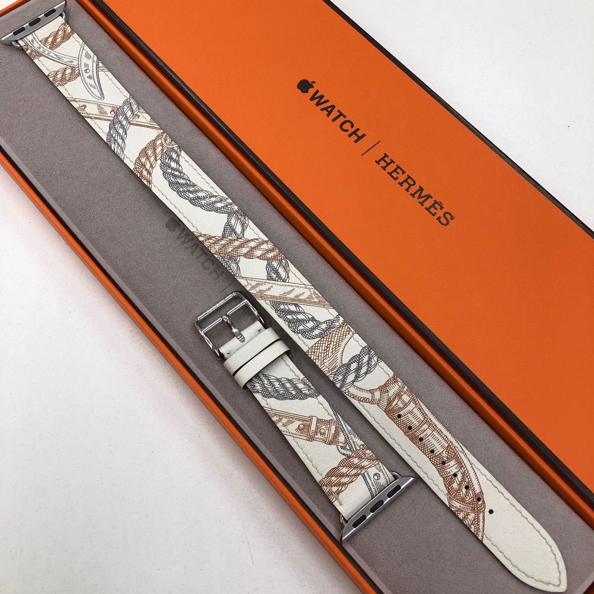 HERMES Apple Watch ベルト ドゥブルトゥール40mm | labiela.com