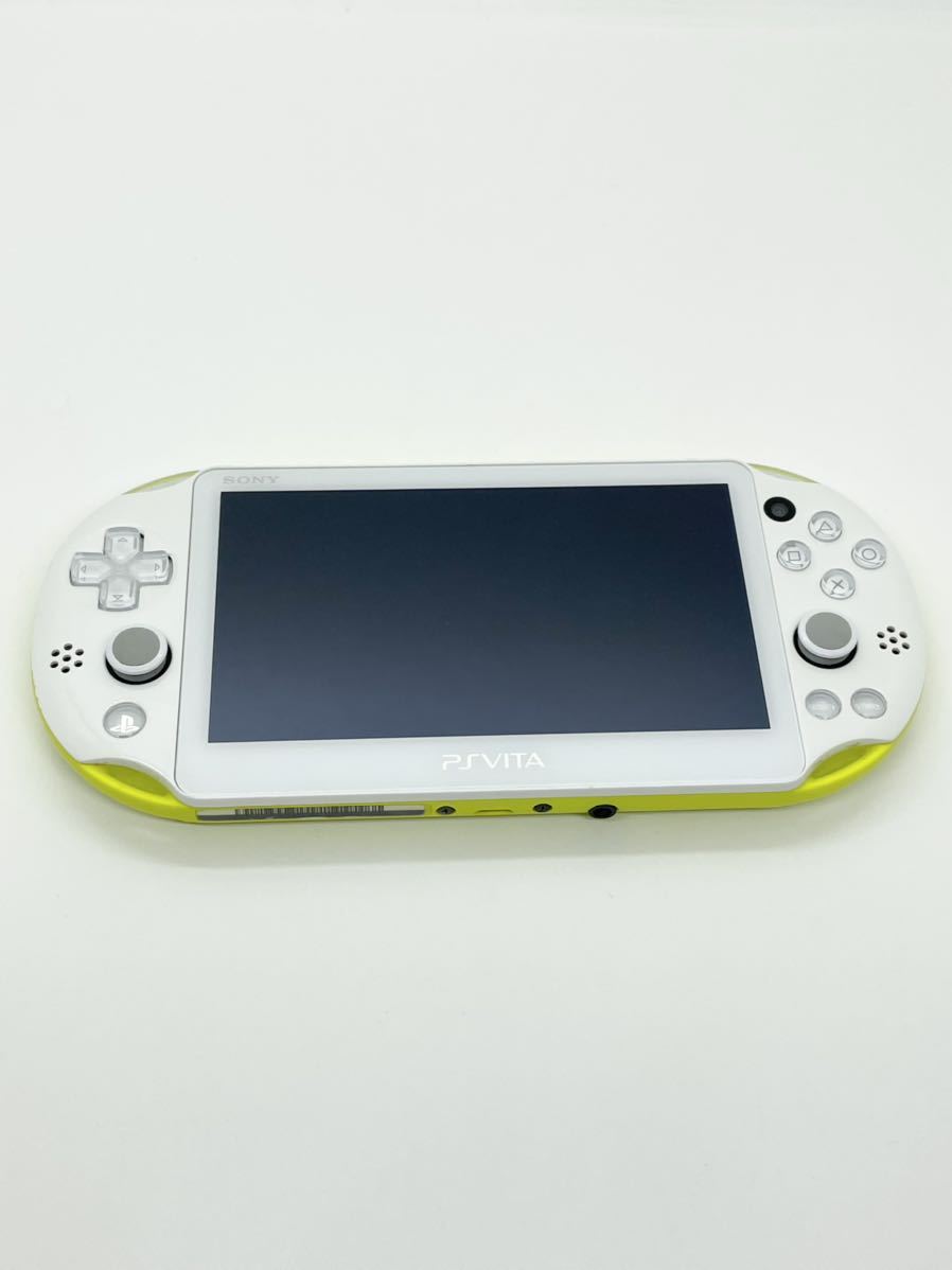 PS VITA PCH-2000 ライムグリーン ホワイト 本体のみ - 通販