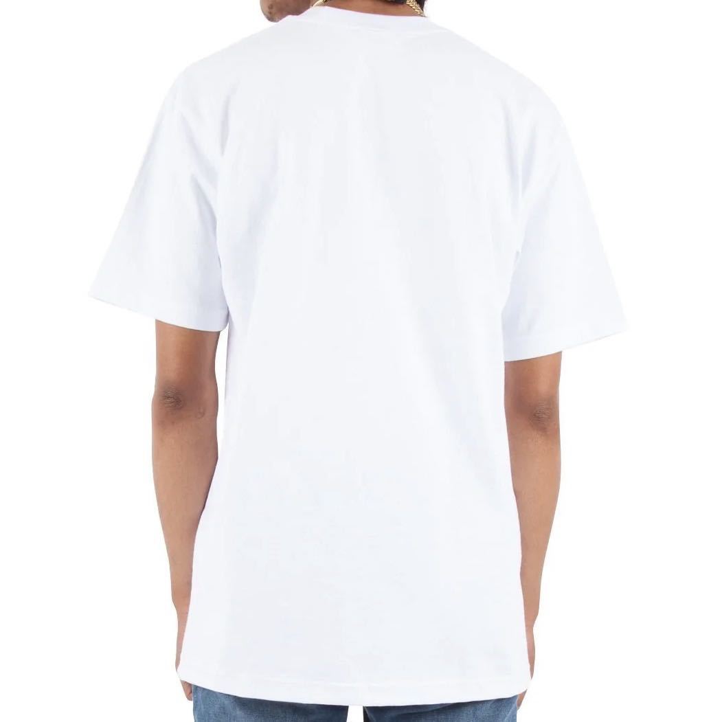 新品 シャカウェア 7.5oz マックスヘビーウエイト 無地 半袖Tシャツ 白 ホワイト 3XL_画像7