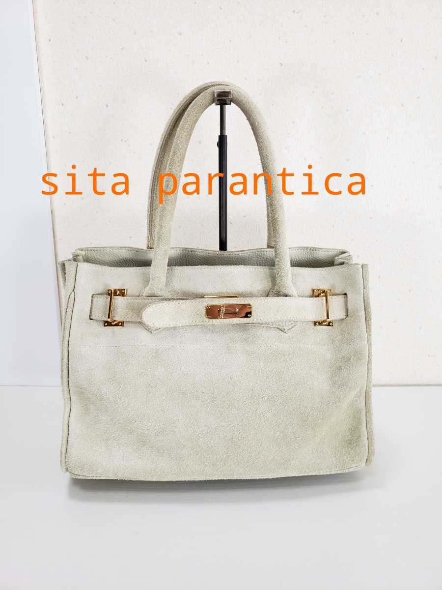 新品 美品◇sita parantica トートバッグ/ハンドバッグ/ゴールド金具