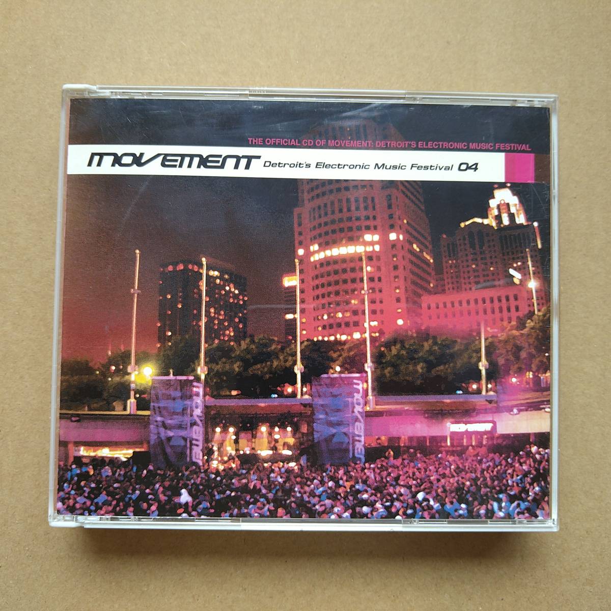 V.A. / Movement - Detroit's Electronic Music Festival 04 [3CD] 2004年 国内盤限定3枚組 MOVE001～003 デトロイトテクノ/デリック・メイ_画像1
